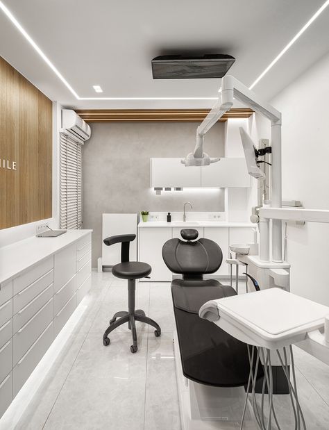 Otolaryngology & Dental Clinic on Behance Modern Dental Office, Dentist Office Design Interiors, Dental Design Interior, Dentistry Office, Dentist Office Design, Healthcare Interior Design, Dentist Clinic, Dental Office Design Interiors, Kedokteran Gigi