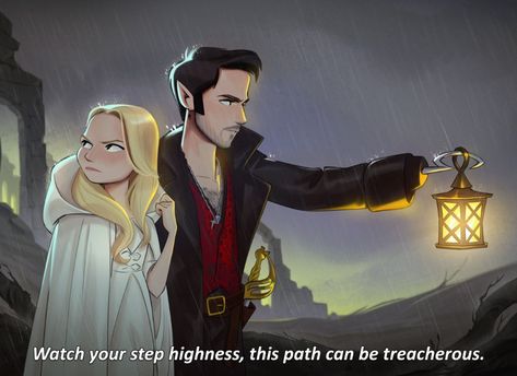 Captain Swan Fan Art, Disney Genderbend, Books Characters, Once Upon A Time Funny, Disney Adult, Captive Prince, Once Up A Time, Hook And Emma, Ship Drawing