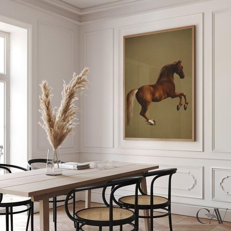 Equestrian Decor Interior Design, Equestrian Cottage, Equestrian Farmhouse, Modern Classic Wall, Academia Prints, Art Curation, Decor Dark Academia, Moody Wall Art, Dark Academia Prints