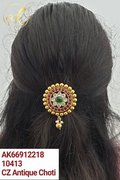 Golden Hair Accessories, Jada Billalu, Gold Jada, Indian Hair Accessories, Kundan Bangles, Gold Hair Pin, Silk Thread Jewelry, Silk Thread Bangles, Stone Jewellery