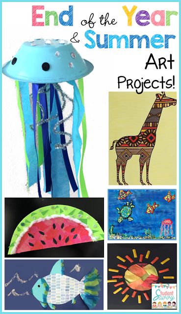 End of the Year Art Projects! End Of Year Art, August Ideas, Summer Art Projects, July Ideas, Scout Ideas, Camp Counselor, Cub Scout, Cool Art Projects, Kindergarten Art