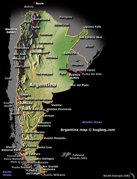 20 Fun & Interesting Facts about Argentina | HubPages Argentina Facts, Argentina Map, Visit Argentina, Richest In The World, Ushuaia, Interesting Places, Rio Grande, Tourist Destinations, Interesting Facts