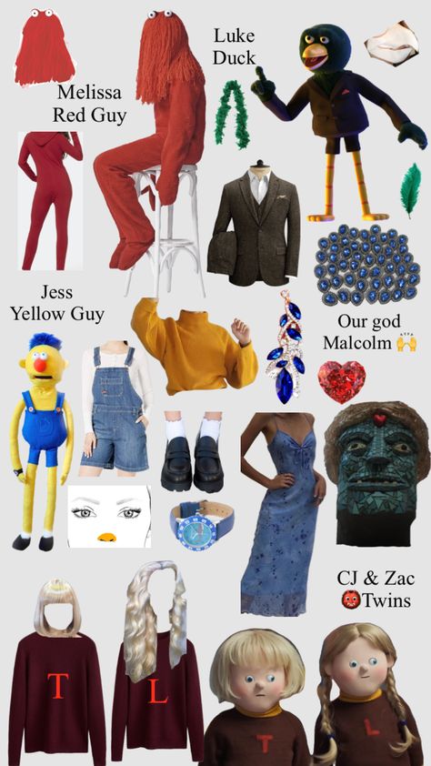 Dhmis halloween costumes Dhmis Costume, Dhmis Oc Ideas, Dhmis Twins, Dhmis Cosplay, Dont Hug Me I’m Scared, Yellow Hair Ideas, Dhmis Oc, Indie Halloween Costumes, Grunge Halloween Costume