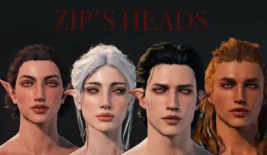 Zip's Heads Bg3 Sims 4 Cc, Baldurs Gate 3 Mods, Baldurs Gate Character, Bg3 Character Creation, Bg3 Mods, Bg3 Characters, Bg3 Character, Mod Hair, Dark Sun