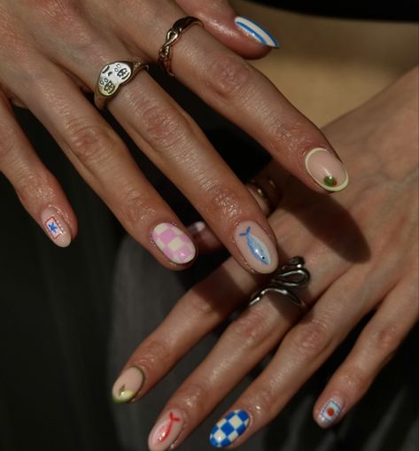 italian summerrrrr 🍋⛵️🫒🐟🍅 biab infill + level 3 art £46 Italian Nails Trends, Italian Nails, Style Nails, Nails Trends, July 28, Level 3, Nail Trends, Italian Style, Nail Inspo