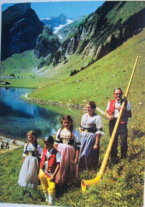 Swiss Culture Aesthetic, Switzerland Clothes, Switzerland Culture, Swiss Culture, Swiss People, Swedish Dress, Vintage Food Posters, Swedish Beauty, Disney Rides