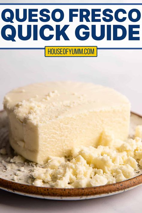 Queso Fresco: What it is and How to Use It Queso Fresco Uses, Queso Fresco Recipe, Migas Recipe, House Of Yumm, Fresco Cheese, Queso Fresco Cheese, Prepared Eggs, Fried Tortillas, Cheese Wrap