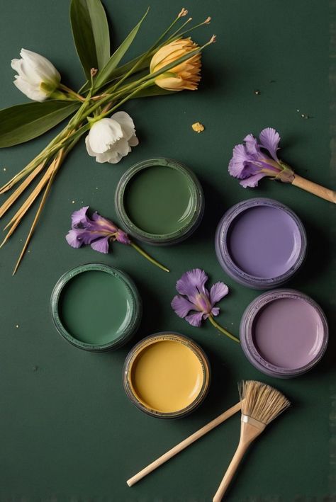 Discover the top 5 palettes of Sherwin Williams colors featuring the stunning combination of Forest Green and Iris. Elevate your interior design routine with these captivating hues!
#ad  


#kitchen
#wallpaint2024
 #color2024
 #DIYpainting
 ##DIYhomedecor
 #Fixhome Forest Green Color Palette, Painting Kids Furniture, Ad Kitchen, Top Paintings, Accent Wall Colors, Sherwin Williams Colors, Eco Friendly Paint, Forest Green Color, Orchid Purple