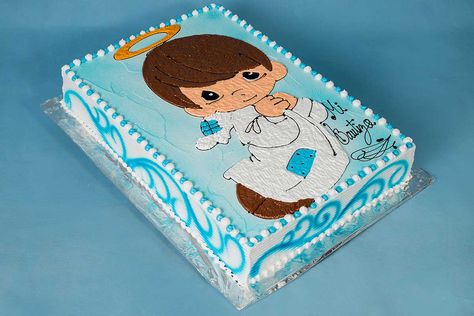 Bautizo Photoshoot, Bautizo Ideas, Reno, Cake Decorating, Baby Shower, Pastel, Cake, Blue