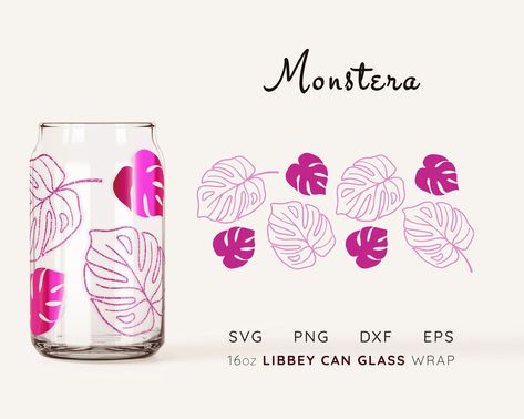 Excited to share the latest addition to my #etsy shop: Monstera 16 oz Libbey Glass Svg Leaf 16 oz Beer Can Glass Svg Libby Glass Can Svg Wrap Glass Beer Can Wrap Svg for Beer Can Glass Wrap Svg https://etsy.me/3LJWDsX #libbeyglasswrap #glasscanwrapsvg #glasscupsvg Beer Glass Can Svg, Free Beer Can Glass Svg, Beer Can Glass Wrap Svg, Glass Can Svg Wrap, Svg Wraps For Cups, Glass Cup Svg Free, Cup Svg Ideas, Beer Can Glasses Vinyl, Libbey Glass Svg Free