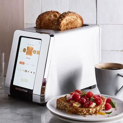 11 Best Smart Kitchen Appliances for 2020 - Smart Kitchen Gadgets Kitchen Technology, Smart Appliances, Smart Kitchen, Smart Technologies, Toaster Oven, Williams Sonoma, Bagels, Home Gadgets, Kitchen Stuff