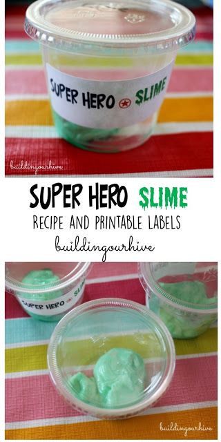 Super Hero Crafts, Superhero Camp, Super Hero Activities, Superhero Vbs, Super Hero Day, Hero Crafts, Making Slime, Superhero Crafts, Superhero Classroom