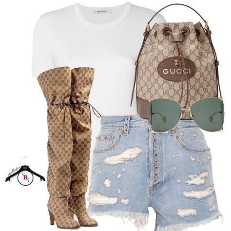 A Lil GUCCI Set Up #styledbyspivey #fashion #style #stylish #styletips #styleblogger #fashionable #fashionista #gucci #followme… Gucci Boot Outfit, Gucci Outfits Women Casual, Gucci Outfits Women Fashion, Gucci Boots Outfits, Gucci Outfits Women, Gucci Outfit, Gucci Collection, Gucci Outfits, Gucci Fashion