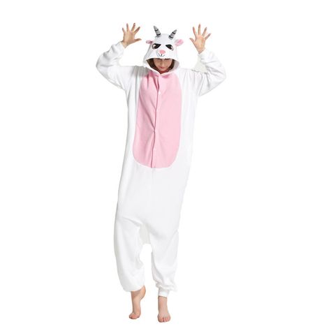 Adult Sheep Onesie Kigurumi Women Men Animal Onesie Costume Pajama Sheep Onesie, Animal Onesies, Onesie Costumes, Animal Onesie, Brace Yourself, All About Animals, Ankle Cuffs, Get Creative, Sheep