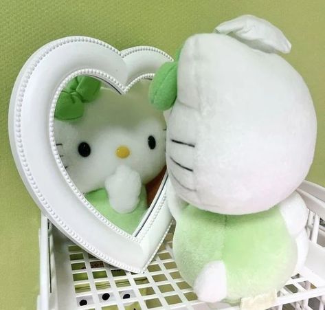 Green Hello Kitty, Music On Spotify, Hello Kitty, Kitty, Music, Green, On Instagram, White, Instagram