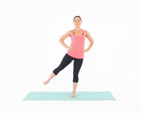 Easy 30-Minute Workout | POPSUGAR Fitness Side Leg Raises, Standing Core Exercises, Equipment Free Workout, Best Abdominal Exercises, Reduce Thigh Fat, Exercise To Reduce Thighs, 30 Minute Workout, Popsugar Fitness, Thigh Fat