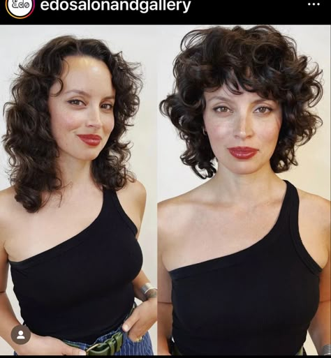 Short Curly Hair With Bangs, Wavy Layered Haircuts, Curly Shag Haircut, Short Wavy Haircuts, Short Wavy Bob, Thick Wavy Hair, Wavy Curls, Wavy Haircuts, Short Curly Haircuts