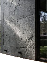 Stone Cladding Exterior Modern, Stone Cladding Exterior, Home Designs Exterior, Exterior Wall Cladding, Cladding Design, Stone Wall Design, Stone Wall Cladding, Exterior Wall Tiles, Facade Cladding