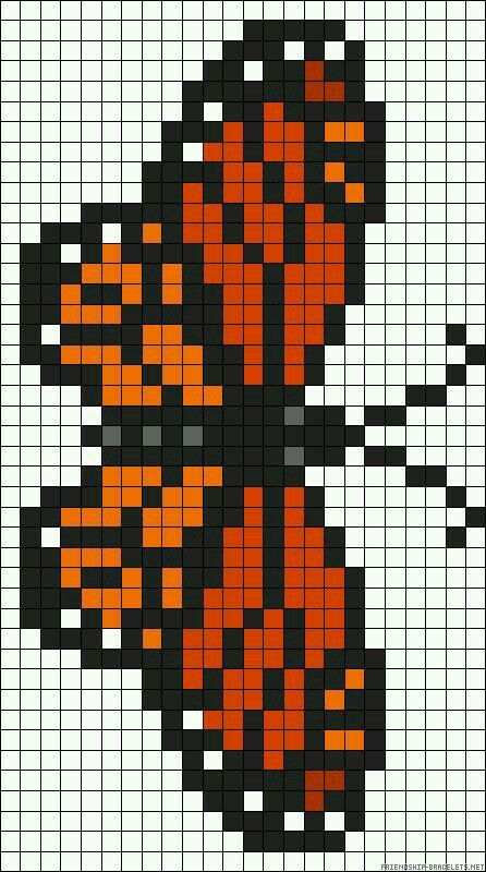 Modele Pixel Art, Butterfly Cross Stitch, Pixel Crochet, Pixel Art Grid, Tapestry Crochet Patterns, Diy Perler Beads, Pola Kristik, Pola Sulam, Pixel Pattern