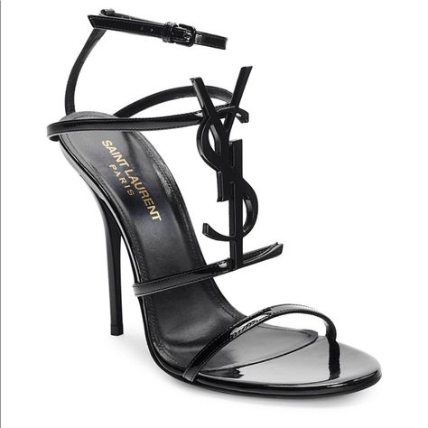 Dr Shoes, Ysl Heels, Yves Saint Laurent Shoes, Ysl Shoes, Stiletto Sandals, Shoes Shoes, Strappy Heels, Womens High Heels, High Heel Sandals