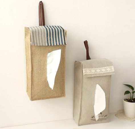 Diy Tissue Box Cover, Fabric Holder, Tissue Roll Holder, Kitchen Sink Rack, Car Tissue Holder, Tissue Fabric, Towel Bag, Sink Rack, Wall Holder