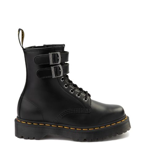 2976 Platform Chelsea Boots, Red Doc Martens, Buckle Boot, Doc Martens Boots, Platform Chelsea Boots, Army Boots, Classic Heels, Shoe Company, Black Chelsea Boots