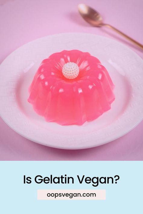 is gelatin vegan Vegan Jello, Jell O, Plant Based Lifestyle, Plant Based, Look At