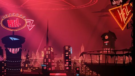 Red Hotel, Wattpad Background, Boss Wallpaper, Alastor Hazbin Hotel, Vivziepop Hazbin Hotel, Image Fun, Hotel Art, Helluva Boss, Wallpaper Pc