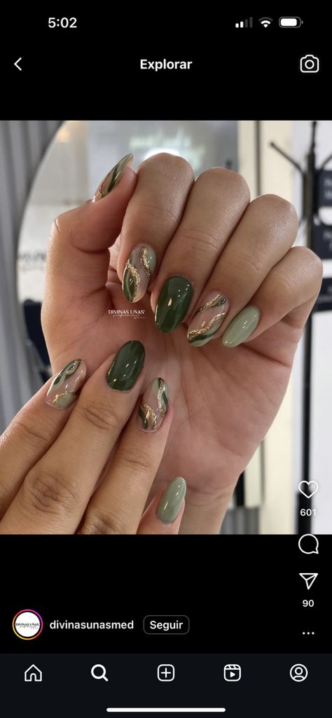 Military Nail Designs, Army Green Nail Designs, Army Green Nails, Military Nails, Army Nails, Green Nail Designs, Green Nail, Short Nail Designs, Green Nails