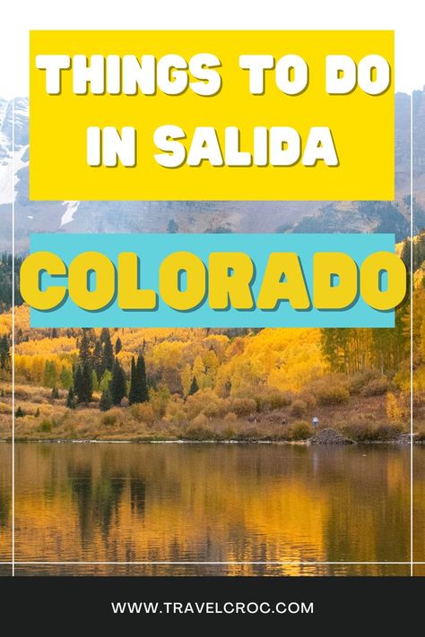 Salida Colorado, Sand Dunes National Park, Winery Tours, Riverside Park, Colorado Vacation, Vacation Inspiration, Whitewater Rafting, Colorado Travel, Mountain Life