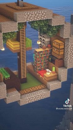 Case Minecraft, Casa Hobbit, Rumah Minecraft Sederhana, Minecraft Mansion, Christmas Orange, Minecraft Interior Design, Minecraft House Plans, Exterior Christmas, Bangunan Minecraft