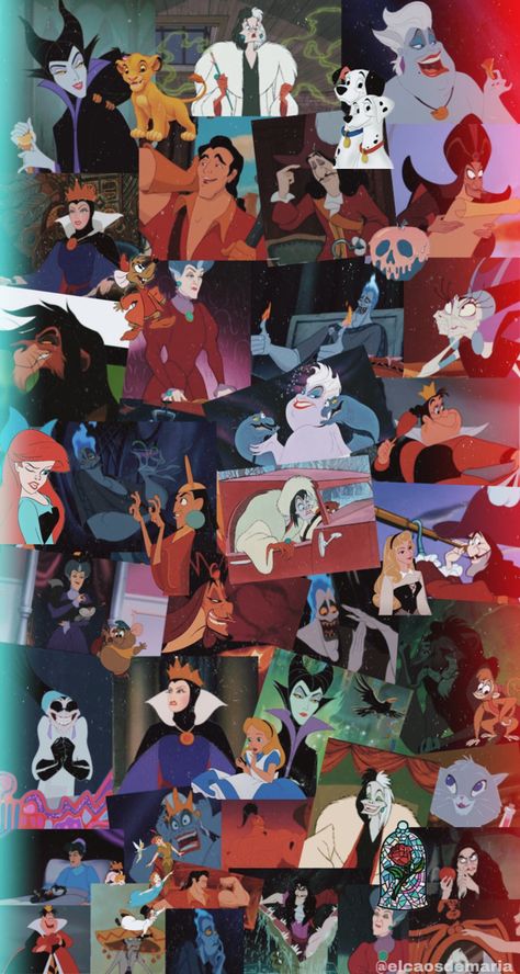 Villanos disney fondo wallpaper Disney Villains Wallpaper Iphone, Disney Villains Aesthetic, Disney Villains Wallpaper, Villans Disney, Villains Aesthetic, Tiktok Wallpaper, Wonderland Wallpaper, Best Halloween Movies, Disney Puzzles