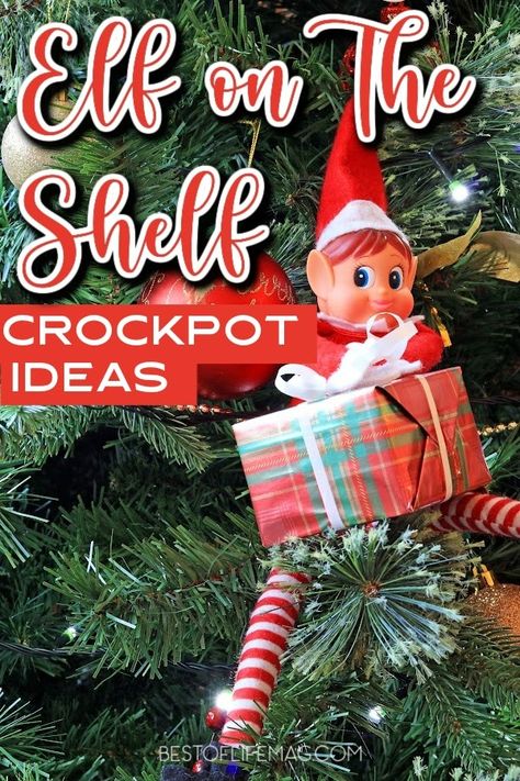 Need some Elf ideas for inspiration? Use these Elf on the Shelf crockpot ideas to get creative this holiday season and to delight your kids. Elf on The Shelf Quarantine | Elf on The Shelf Ideas for Kids | Elf on The Shelf Kitchen Ideas | Crockpot Elf on The Shelf | Tips for Elf on The Shelf | Holiday Ideas for Families | Family Traditions | Christmas Tips for Parents #elfontheshelf #crockpot via @amybarseghian Shelf Kitchen Ideas, Christmas Tips, Crockpot Ideas, Melted Snowman, Tips For Parents, Shelf Kitchen, Elf Ideas, Build A Snowman, Elf On The Shelf Ideas