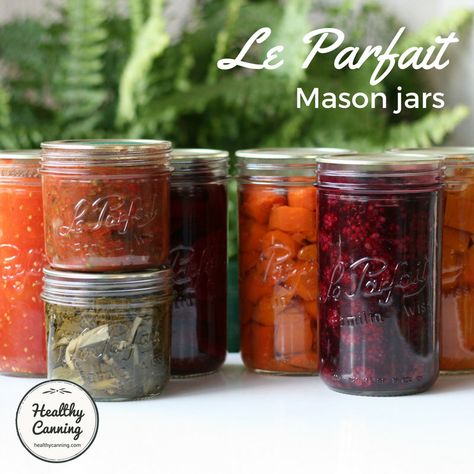 Le Parfait Jars, Healthy Canning, Plastic Free Food Storage, Canning Vegetables, Canning Tips, Canning Lids, Home Canning, Pressure Canning, Mason Jar Lids