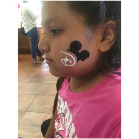 Mickey Mouse Face Paint, Mouse Face Paint, Disney Face Painting, Fantasia Barrino, Cheek Art, Face Paintings, Trendy Halloween Costumes, Art Face, Mickey Mouse Party