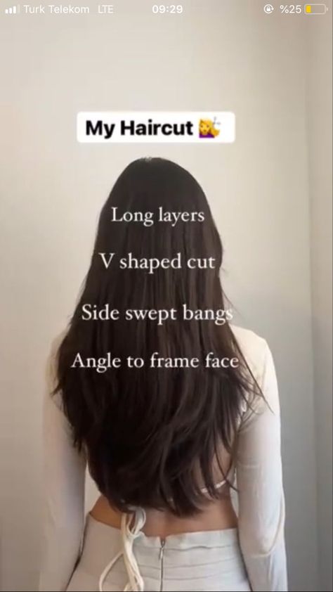 Trending Bangs, Layered V Cut Hair, V Shaped Layered Hair, U Shape Haircut, Long Hair V Cut, Shape Haircut, V Cut Hair, V Shaped Haircut, U Cut