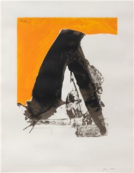 Untitled Franz Kline, Robert Motherwell, Willem De Kooning, Action Painting, Abstract Expressionist, Black And Yellow, A Chair, Abstract Artists, Art Moderne