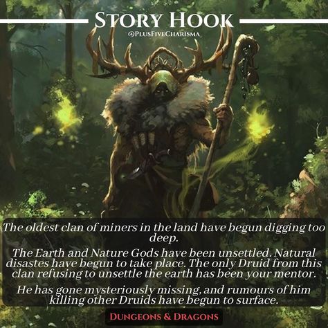 Plot Hooks Dnd, Dnd Story Hooks, Rp Plot List, Dnd Plot Hooks, Dnd Quest Ideas, Rp Plots, Dnd Character Concept, Story Hooks, Quest Ideas