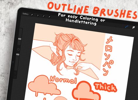 Download free six outline Procreate brushes for easy colouring and hand-lettering. With three unique brushes that are versatile and easy to use, you’ll be able to create attractive designs in no time. These brushes have been designed especially for outline work to make your projects look more professional and polished. Outline Brush Procreate, Outline Procreate, Drawing Outlines, Lavender Stamp, Manifesto Design, Brush Procreate, Free Procreate, Procreate Brushes Free, Procreate Art