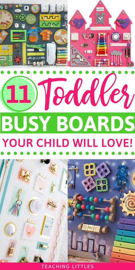 Activity Boards For Toddlers, Sensory Board Ideas, Activity Board For Toddlers, Busy Board Ideas, Sensory Objects, Sensory Toys For Toddlers, Diy Tableau, Diy Busy Board, Diy Sensory Board