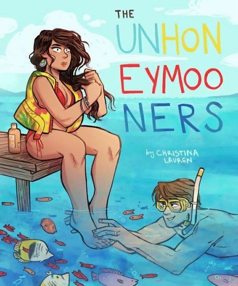 The Unhoneymooners Fanart, The Unhoneymooners, Book Vacation, Fake Relationship, Book Fanart, Romantic Book Quotes, Christina Lauren, Book Aesthetics, Romantic Books