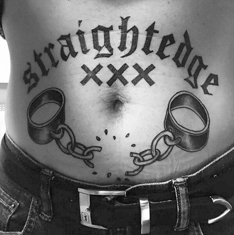 Straight Edge Aesthetic, Antisocial Tattoo, Hardcore Tattoos, Straight Edge Tattoo, Hardcore Tattoo, Edge Tattoo, Punk Tattoo, Quality Tattoo, Intricate Tattoo