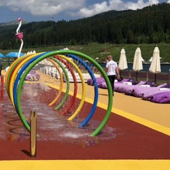 Smart & Safe spray park control | Eleven Kft. Camp Ground, Spray Park, Water Playground, Above Ground Pool Landscaping, The Games, Above Ground Pool, Pool Landscaping, Water Park, Park Slide