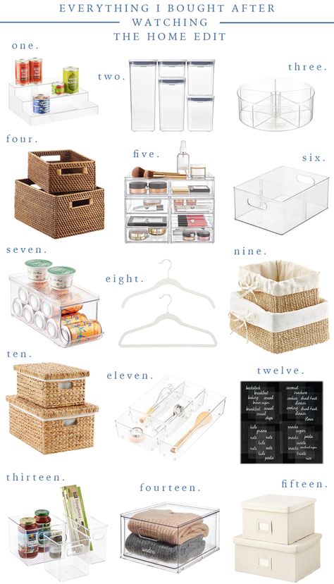 The Top 15 Organizing Essentials I Bought After Watching The Home Edit on Netflix Get Organized With The Home Edit, The Home Edit Closet, Home Edit Closet, The Home Edit Organization, Home Edit Organization, Cozy Bedroom Inspirations, Organization Minimalist, Bedroom Ideas Cozy, Bedroom Storage Ideas