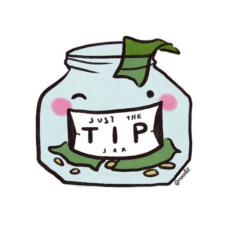 Cute Tip Jar, Jar Image, Tip Jar, Tip Jars, Bear Wallpaper, Cute Illustration, Etsy Seller, Unique Items Products, Etsy Shop