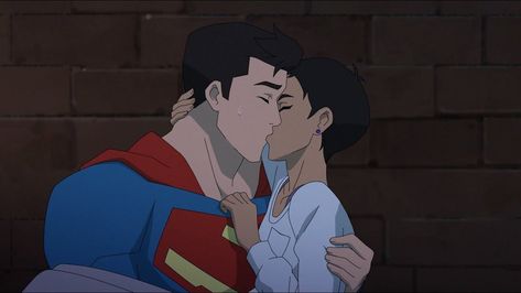 #DidYouKnow June 22 is #NationalKissingDay. National Kissing Day, My Adventures With Superman, Adventures With Superman, Superman The Animated Series, First Kiss Quotes, Superman And Lois Lane, Superman X, Superman Lois, Lois Lane