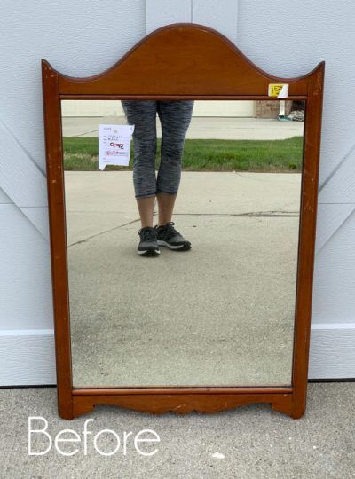 DIY Faux Etched Christmas Mirror Dresser Mirror Repurposed, Faux Coffered Ceiling, Mirror Makeover Diy, Mirror Redo, Salon Makeover, Frosted Glass Spray, Shelf Makeover, Blue Bookcase, Store Mirror