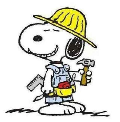 SNOOPY~carpenter Snoopy Dibujos Toy Story, Woodstock Snoopy, Snoopy Cartoon, Snoopy Images, Peanuts Snoopy Woodstock, Peanuts Cartoon, Peanuts Characters, Snoopy Quotes, Snoopy Pictures