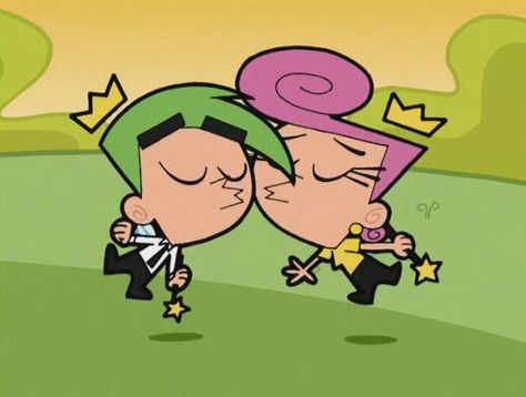 Cosmo and Wanda Cosmo Fairly Odd Parents, Fairly Odd Parents Costume, Cosmo E Wanda, Cosmo Und Wanda, Cosmo And Wanda Costume, Da Rules, Timmy Turner, Cosmo And Wanda, The Fairly Oddparents