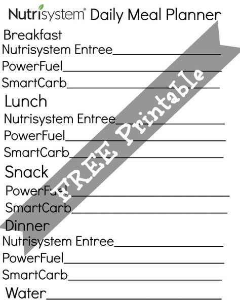 Nutrisystem-tracker-2 Nutrisystem Diet, Meal Planning Printable Weekly, I Hate Work, Nutrisystem Recipes, Daily Meal Planner, Movie Night Snacks, Diet Recipes Flat Belly, Meal Planning Printable, Food Log